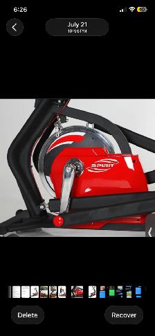 Elliptical  - Professional - Gym grade - Spirit CG800 eGlide Tra - Photo 3