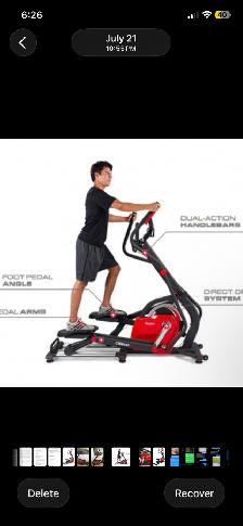 Elliptical  - Professional - Gym grade - Spirit CG800 eGlide Tra - Photo 4