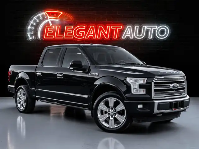 2016 Ford F-150 LIMITED|SUPER CREW|NAV|PANOROOF|LOADED|CLEAN CAR