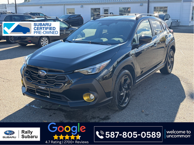 2024 Subaru Crosstrek Onyx - Certified - Proximity Key