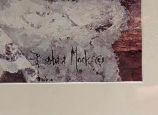 Framed lithograph by Barbara Mock - Photo 2
