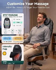 Snailax Shiatsu Back Massager with Heat – Black only 60$ - Photo 3