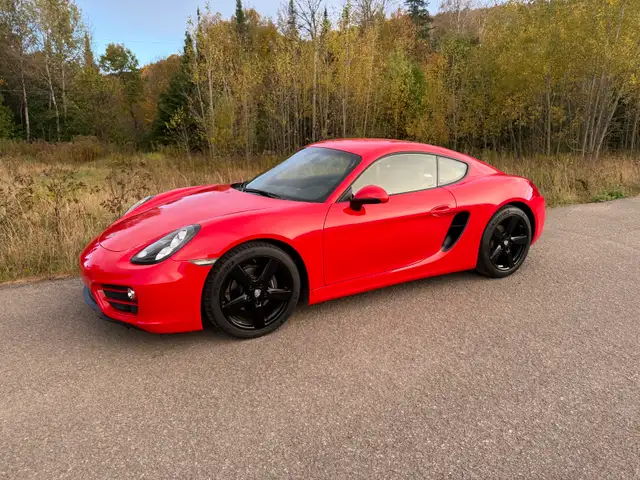 2014 Porsche Cayman 981 Manual 39,400 KM