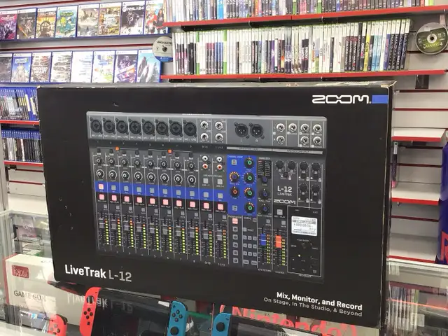 Console de mixage Zoom