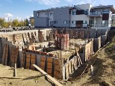 Looking to strip concrete forms by the foot ///cribbing