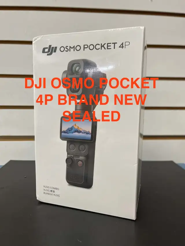 DJI OSMO POCKET 4P BRAND NEW SEALED