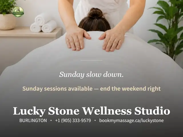 Sunday slow down.Recharge for the week ahead with a full-body