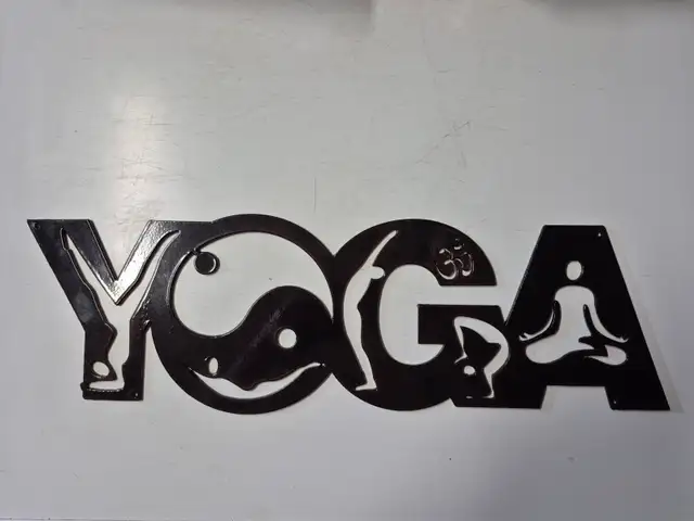 Yoga - Metal Sign