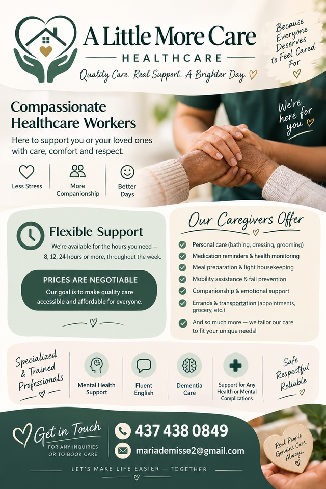 A Little More Care Healthcare Services