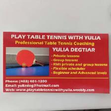 table tennis lessons