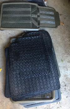 Car Floor mats,  $10 a pair/(2 pieces)
