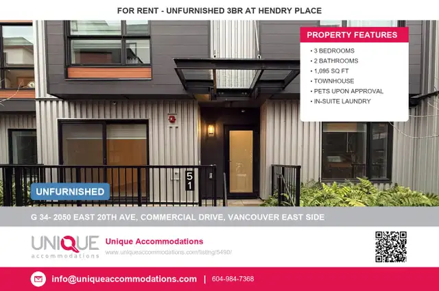 ID:5490 Spacious 3 bedroom Townhouse