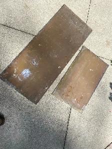 OLD BRASS DOOR PLATES.   $600 - Photo 2