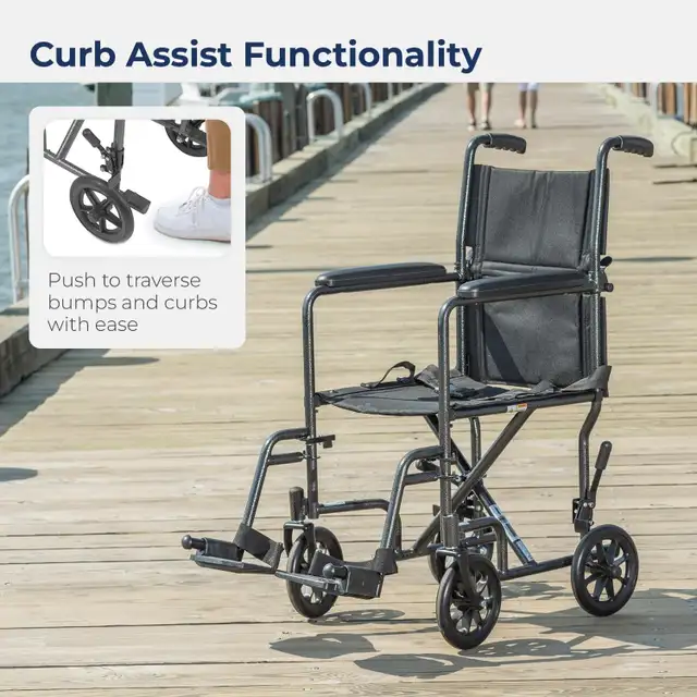 NEW Compact Wheel chair, Narrow Version 17" seat made by DRIVE