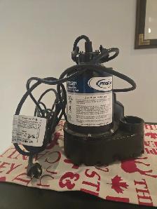 Pro Flow Sump Pump New