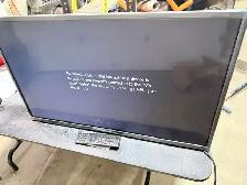 32" Panasonic non-smart TV with remote and wall mount