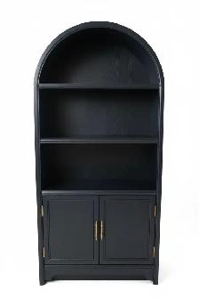 Brand New Arch Top Bar Cabinet with Wine Rack  $269 - Photo 2