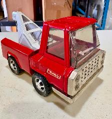 Vintage "Buddy L Jr." Pressed Steel Toy Tow Truck w Original Box - Photo 2