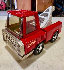 Vintage "Buddy L Jr." Pressed Steel Toy Tow Truck w Original Box - Photo 3