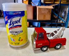 Vintage "Buddy L Jr." Pressed Steel Toy Tow Truck w Original Box - Photo 9