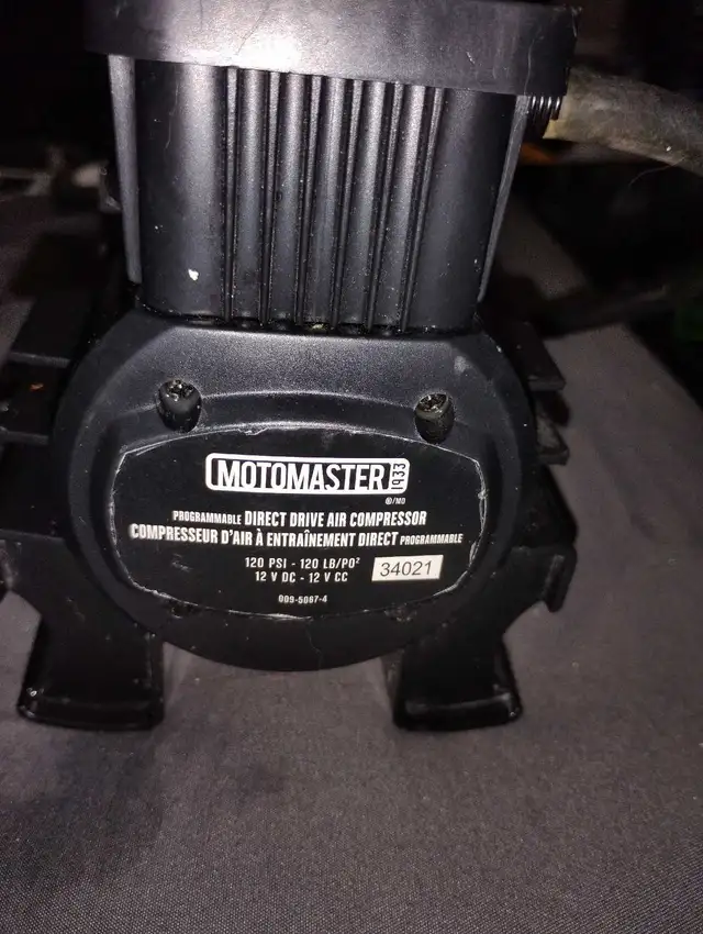 MotoMaster Programmable Direct Drive Air Compressor