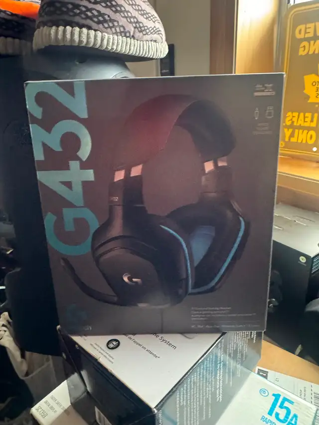 Brand new Logitech G432  7.1  Surround Gaming Headset $45 firm.