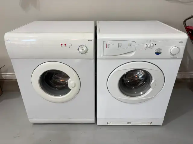 Washer & Dryer, Front Load, Stackable