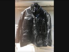 Miline motorbike leather jacket used twice only - Photo 5