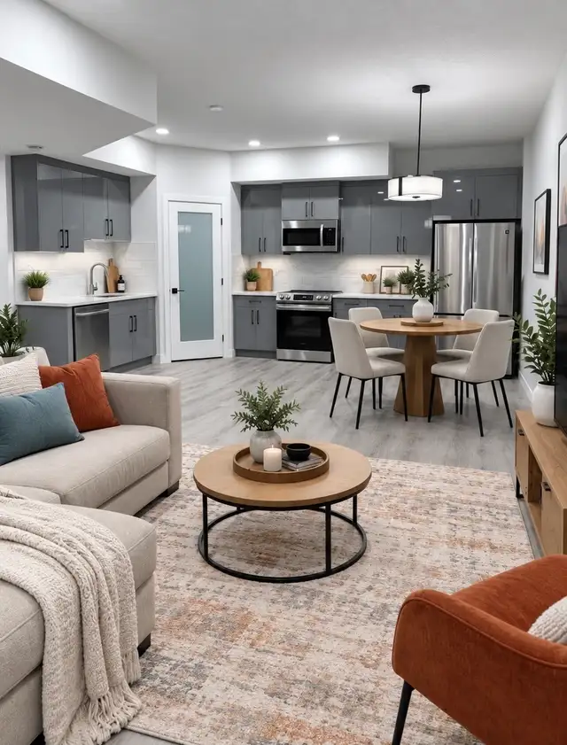 Spacious Modern 900 Sq. Ft. 1 Bedroom Basement Suite – Keswick