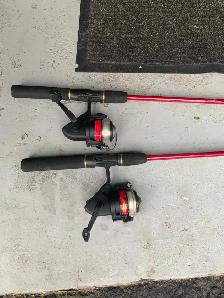 Youth fishing rods with reels - Photo 2