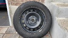 4 Pneus hiver sur jante /Winter Tires/ on Rims 205/60R1 - Photo 2