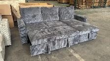 Brand New Corduroy Sleeper Sectional Sofa Bed - Photo 4
