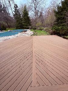 Deck decks rail