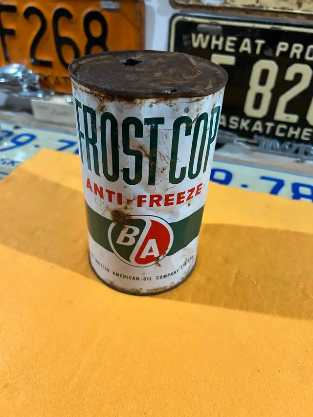B/A antifreeze quart can