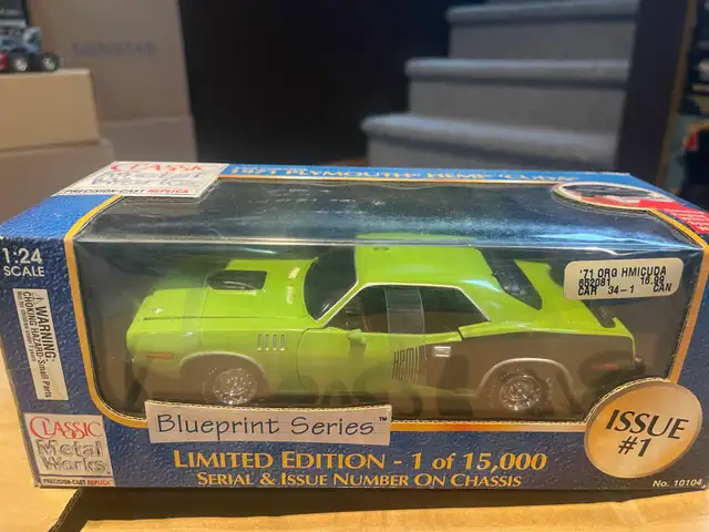 1971 metal classics limited edition hemi cuda