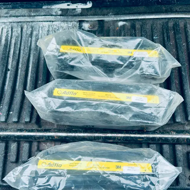 THREE - 3M ADFLO REPLACEMENT CARTRIDGES