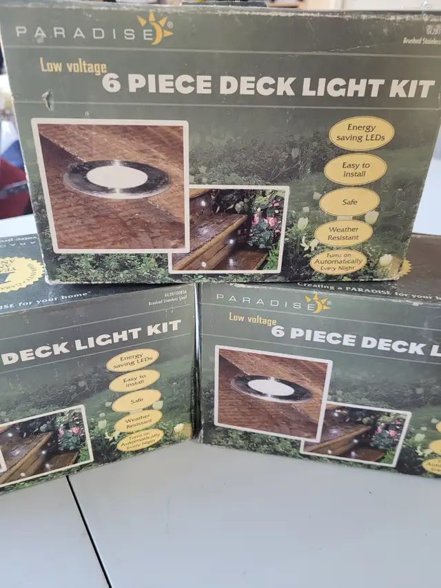 Flush Mount LED Deck Lights
