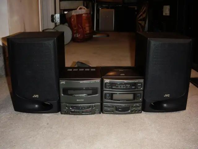 CD & CASSETTE SYSTEM, $60.