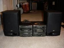 CD & CASSETTE SYSTEM, $60.