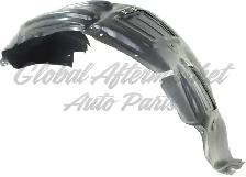 Jeep Cherokee 2014-2015 Fender Liner Chrome Trim Left and Right - Photo 7