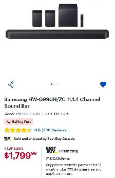 Samsung Soundbar HW-Q990H - Photo 2