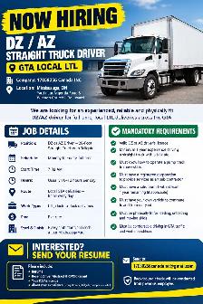 DZ/AZ driver needed GTA local
