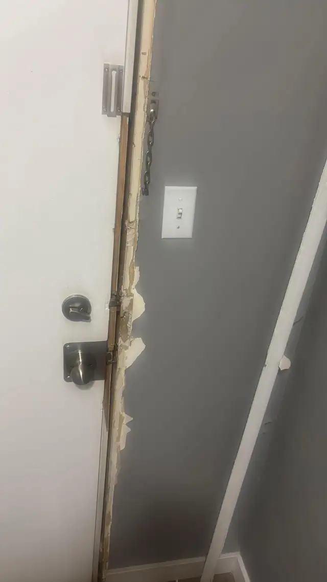 Door Fixing Realigning Dead Bolts & Strike Plates. Deadbolt Misa