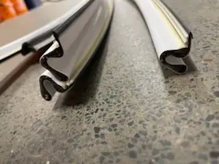 DOOR WEATHER STRIPING. Sealing gaps around doors and windows can