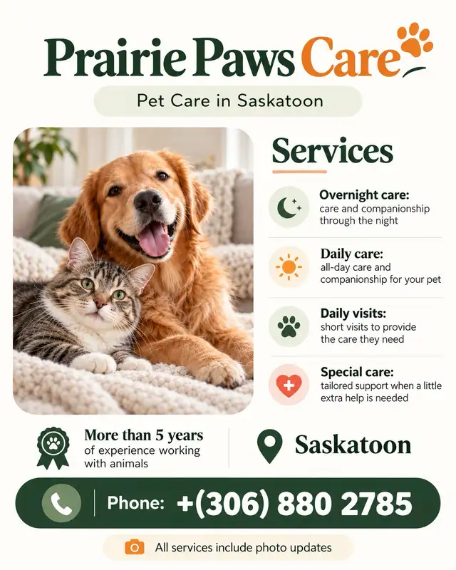 Saskatoon pet care
