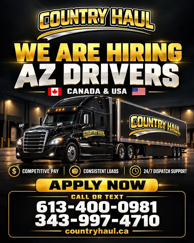 AZ and GZ drivers required.