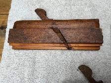 Set of 3 Antique Wooden Hand Molding Planes No Blades ! - Photo 2