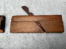Set of 3 Antique Wooden Hand Molding Planes No Blades ! - Photo 3