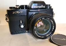 Black Minolta XE-7 - 50mm f1.4 MC Rokkor-X PG