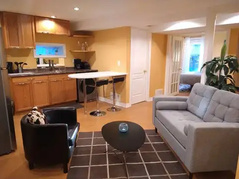 1 Bedroom Furnished Walkout Apartment for Rent